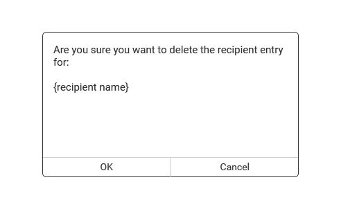 Manage badge recipients - Delete thumbnail