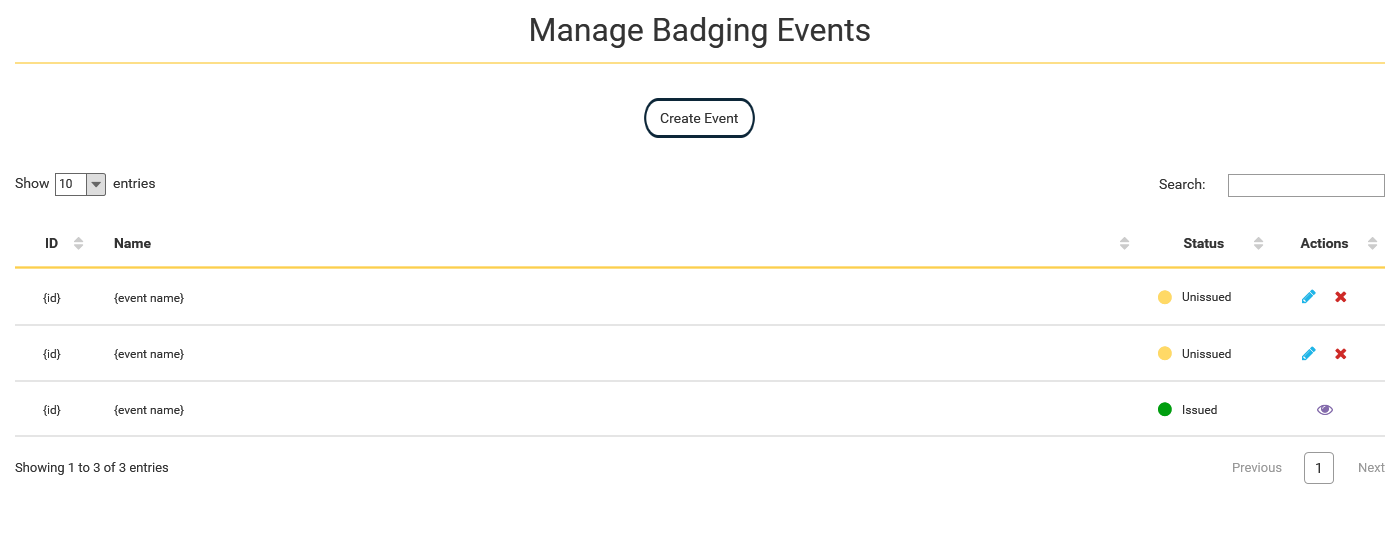Manage Events thumbnail