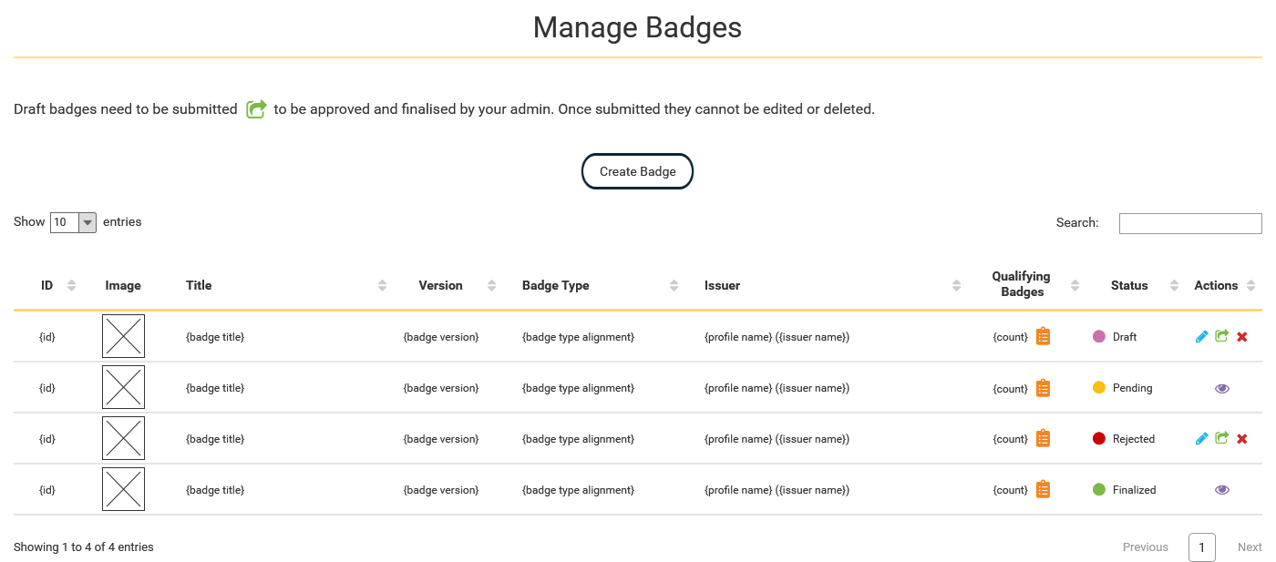 Manage Badges thumbnail