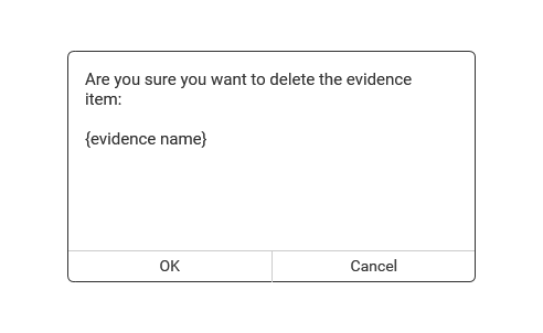 Manage badge issuing - Pending - Manage evidence - Delete thumbnail