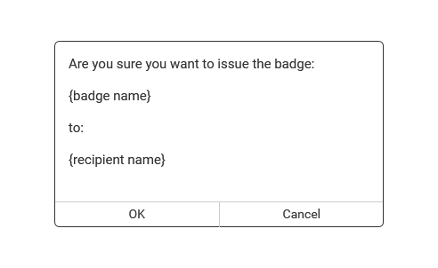 Manage badge issuing - Pending - Issue thumbnail