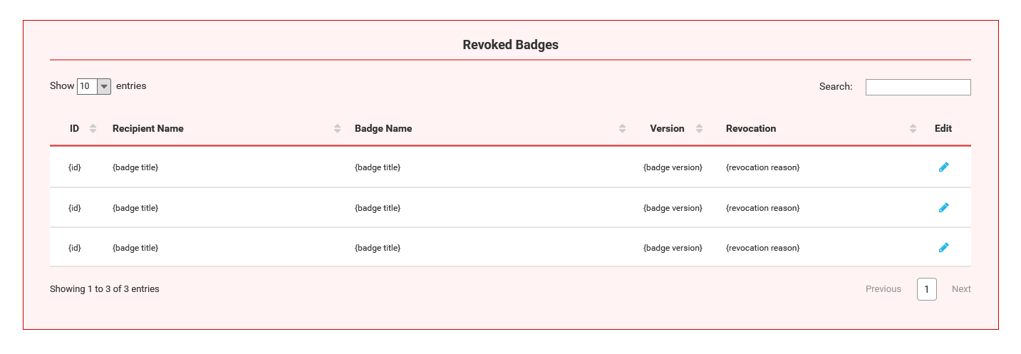 Manage badge issuing - Revoked thumbnail